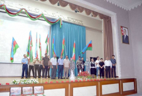 В Высшем военном училище имени Гейдара Алиева почтили память шехидов