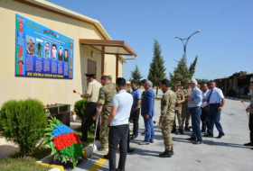 Праздничные мероприятия по случаю Дня Вооруженных сил продолжаются в Тертерском районе - ФОТО