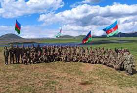 На освобожденных землях Азербайджана продолжаются мероприятия с участием военнослужащих
