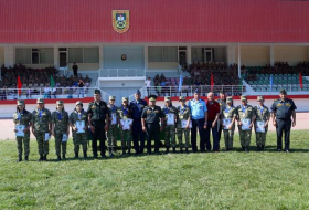 В Азербайджанской Армии прошли соревнования по легкой атлетике и гимнастике - ФОТО