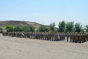 В Азербайджанской Армии состоялись проводы уволенных в запас военнослужащих - ВИДЕО