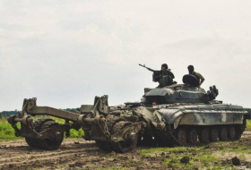 Редкая версия танка Т-64А замечена на учениях ВСУ