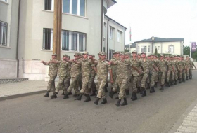 В Шуше военнослужащие Азербайджанской Армии торжественно отметили Гурбан байрамы - ВИДЕО