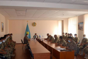Азербайджанские военные отправились в Казахстан для участия в конкурсе 