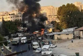 Автобус с военнослужащими подорвали в Дамаске