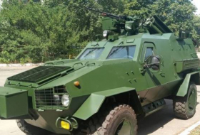 В Украине разработали новую лёгкую огнемётную систему «Жара» на базе бронемашины «Дозор-Б»