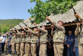 В Огузе простились с военнослужащим Азербайджанской армии