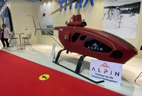 На выставке в Стамбуле продемонстрирован турецкий беспилотный вертолет Alpin