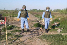 От мин и неразорвавшихся боеприпасов очищено еще 179 га освобожденных территорий Азербайджана