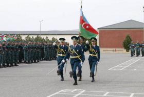 Молодые азербайджанские пограничники присягнули на верность Родине - Фото
