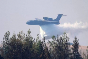 Видео разбившегося российского самолета-амфибии в Турции