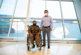 Фонд «YAŞAT» отправил в Турцию еще 3 участников войны