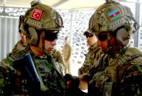 Начались совместные учения азербайджанских и турецких военнослужащих - Видео