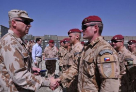 МО Чехии наградило военнослужащих, вернувшихся из Афганистана