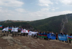 Представители молодежных организаций Азербайджана побывали на Джыдыр-дюзю