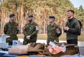 Канадские военные передали помощь Нацгвардии Украины и обменялись опытом с ВСУ