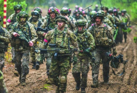 Латвийская армия во время учений потеряла беспилотник