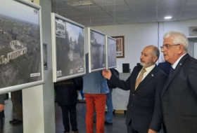 В Украине открылась фотовыставка, посвященная 44-дневной Отечественной войне - Фото