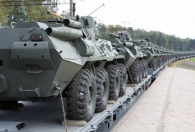 Россия поставила Белоруссии первую партию бронетранспортеров БТР-82А