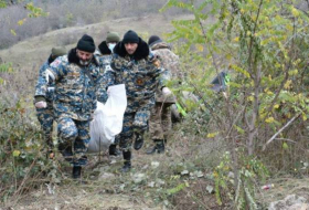 В Физули обнаружены останки еще одного армянского военнослужащего