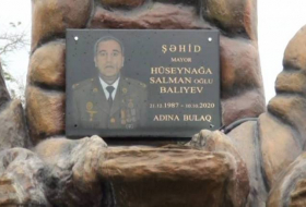 В Сальяне открылся мемориальный родник памяти шехида Гусейнаги Балыева – Фото