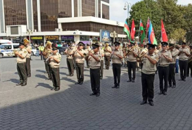 В Азербайджанской Армии состоялся ряд мероприятий, приуроченных к 103-й годовщине освобождения Баку от оккупации - Фото