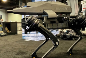 Американская Ghost Robotics представила собакоподобного робота со снайперской винтовкой 