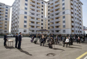 Семьям шехидов и инвалидам войны предоставлены новые квартиры