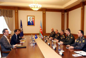 Закир Гасанов встретился со спецпредставителем НАТО по Кавказу и Центральной Азии