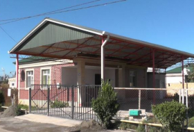 В селе Джоджуг Марджанлы завершен ремонт домов, поврежденных в результате армянских обстрелов 