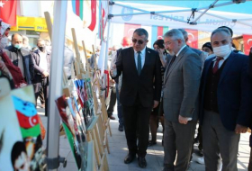 В турецком Чоруме открылась фотовыставка о павших героях Карабахской войны