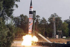 В Индии осуществили испытательный пуск межконтинентальной баллистической ракеты Agni-V