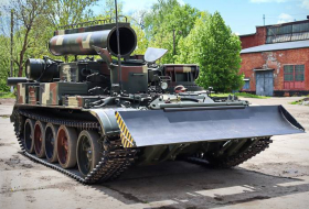 Восстановленные в Украине БТС-4 получили гусеницы от Т-80