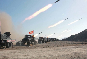 Северная Корея провела артиллерийские учения