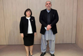 Председатель ММ Сахиба Гафарова встретилась с председателем Национальной ассамблеи Пакистана Асадом Кайсером