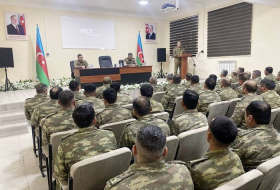 Проверена боеготовность воинских частей Азербайджанской Армии, дислоцированных в Лачинском районе - Фото