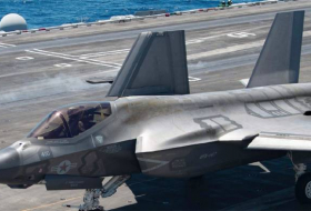 Истребители F-35С ВМС США уничтожает морская соль