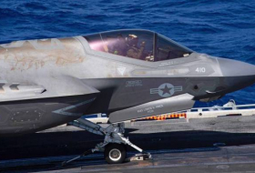 Палубные истребители F-35C быстро покрываются ржавчиной - Фото