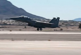 Новейший американский тяжёлый истребитель F-15EX Eagle II впервые запустил ракету в ходе испытаний