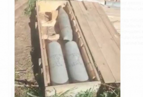 В Ходжавенде обнаружены брошенные армянами снаряды