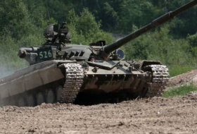 В Украине впервые применили модернизированные танки Т-64