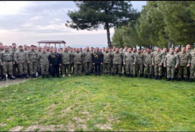 В Турции состоялась встреча сотрудников посольства с азербайджанскими военнослужащими - Фото