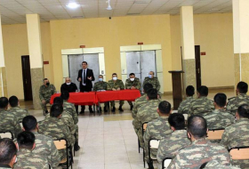 В Азербайджанской Армии проведены мероприятия по психологическому просвещению военнослужащих - Фото