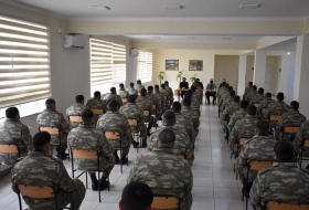 Продолжаются мероприятия по содействию психологической работе в воинских частях Азербайджанской Армии