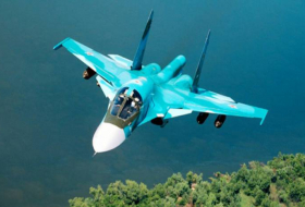 На востоке Украины сбит российский истребитель-бомбардировщик Су-34