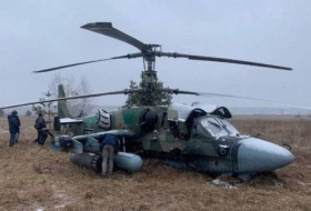 Украинские десантники сбили еще один российский вертолет Ка-52
