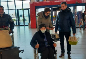 Эвакуированная из Украины семья Национального героя Азербайджана отправлена из Молдовы в Баку