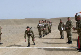 В Азербайджанской Армии состоялось первенство по военизированному кроссу