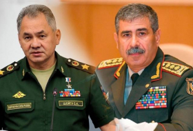 Шойгу и Гасанов обсудили пути стабилизации обстановки в Карабахском регионе Азербайджана