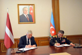 Подписано Соглашение о военном сотрудничестве между Азербайджаном и Латвией 